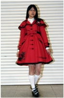 Sonia in red lolita fashion (original) 