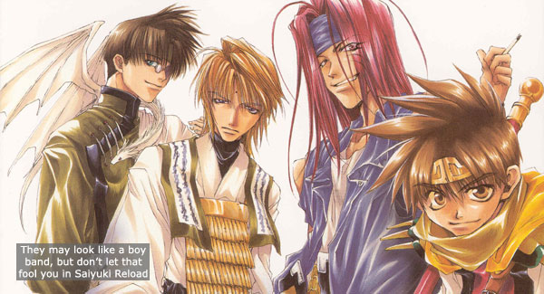 Chinese Mythology as you've never seen it before in Saiyuki Reload