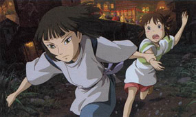 Spirited Away, Haku and Sen will have to run to get to the Oscars after party...