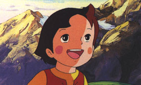 Heidi, cute she may be but at a hefty 52 episodes long the series is unlikely to see a UK release