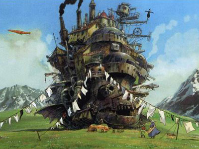 Howl's Moving Castle.  Come on Optimum, hurry up and release it before we drown in drool!!