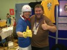Webmaster Tom as Speed Racer and Phil from Genki Gear