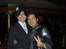 Friend of Animetion Melissa Smith with Hideki of TokyoToys