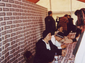 Mad Capsule Markets in the Kerrang! signing tent at Download Festival 2005