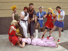 Dan Hibiki from Street Fighter Alpha wishes he'd stayed at home...